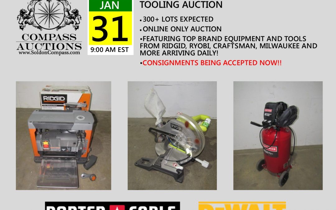 Industrial Surplus and Construction Tooling Auction