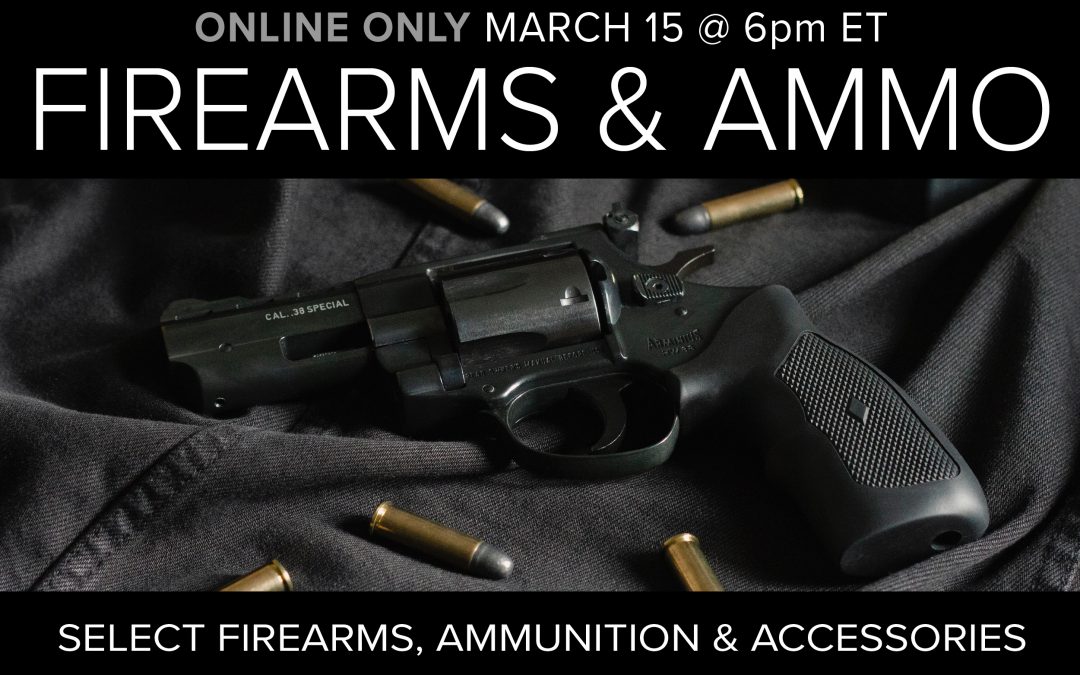 Firearms, Ammo, and Accessories