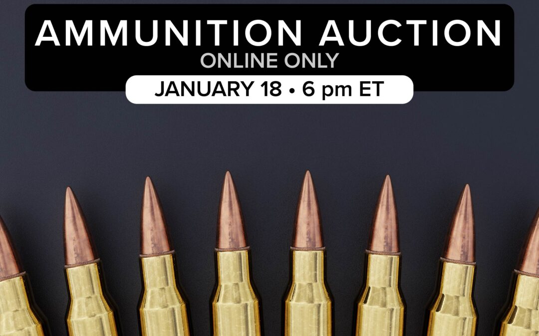 Ammo Auction – .223, .308, .45, 9mm, & So Much More!