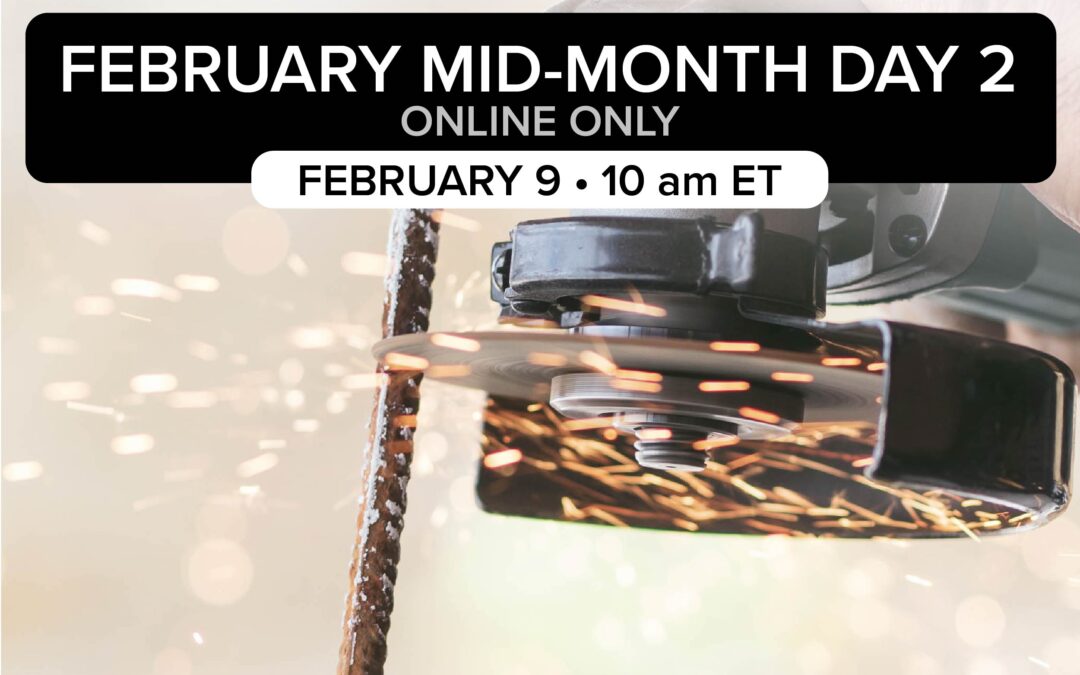 February Mid-Month Day 2 Auction | February 9