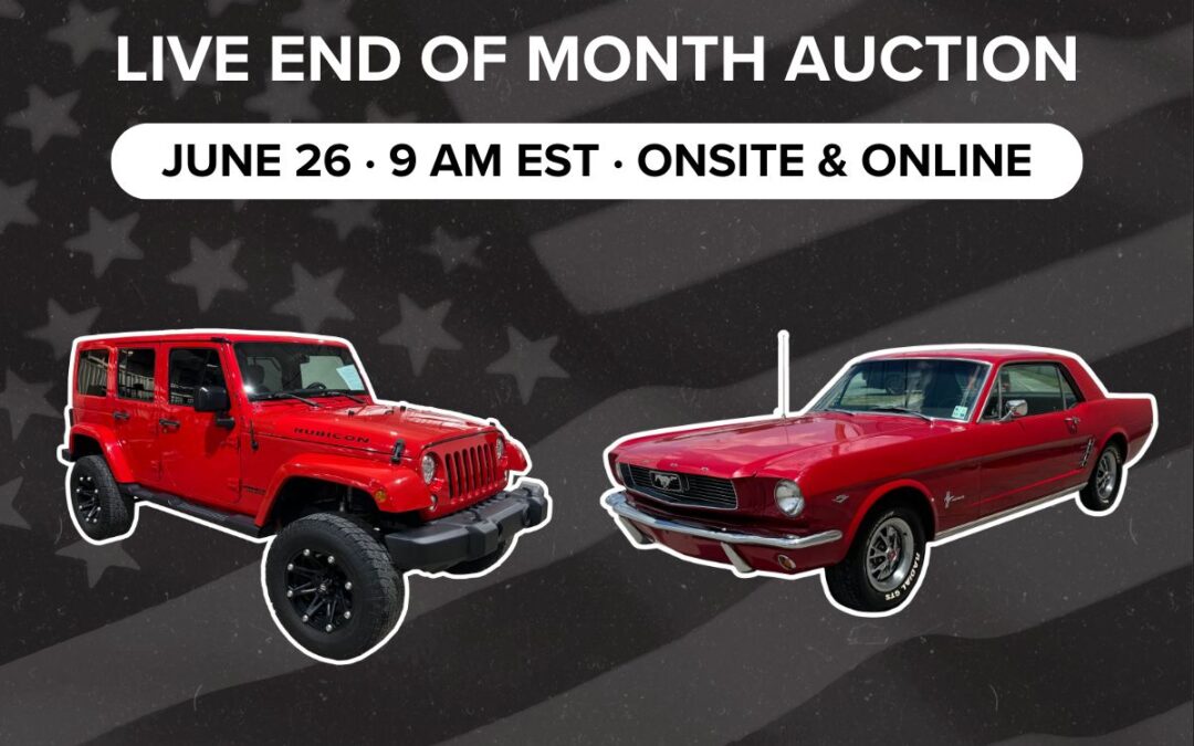 LIVE End of Month Auction | June 26