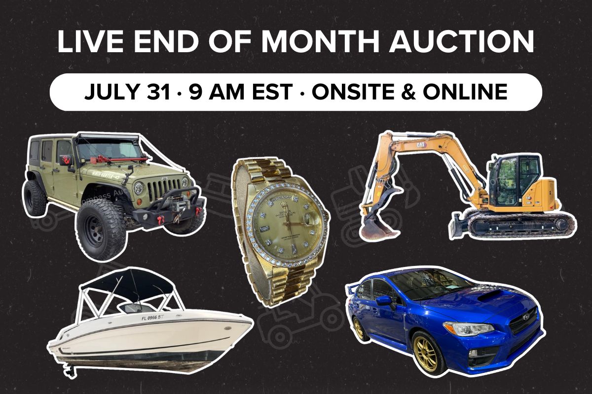 End of Month Auction | July 31