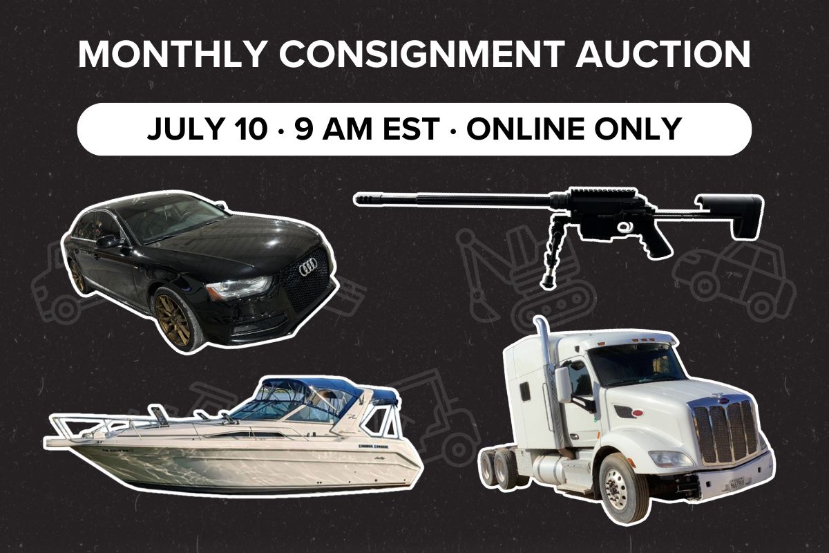 Monthly Consignment Auction | July 10