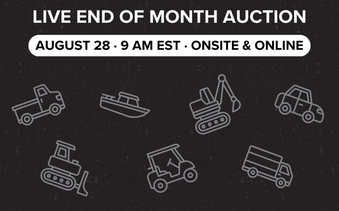 LIVE End of Month Auction | August 28