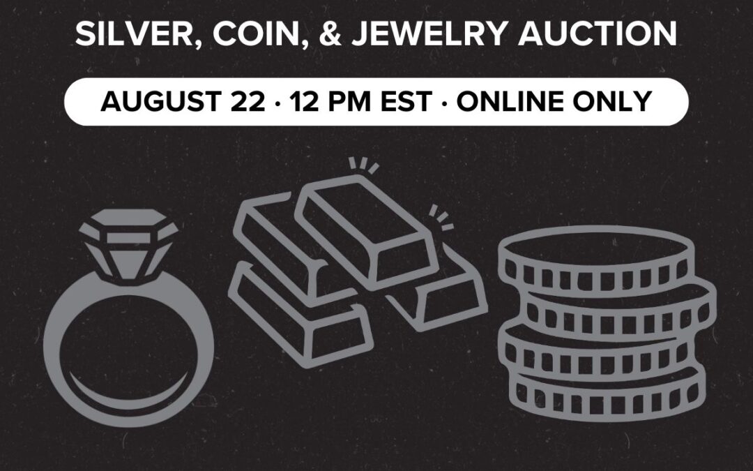 Silver, Coin, & Jewelry | August 22