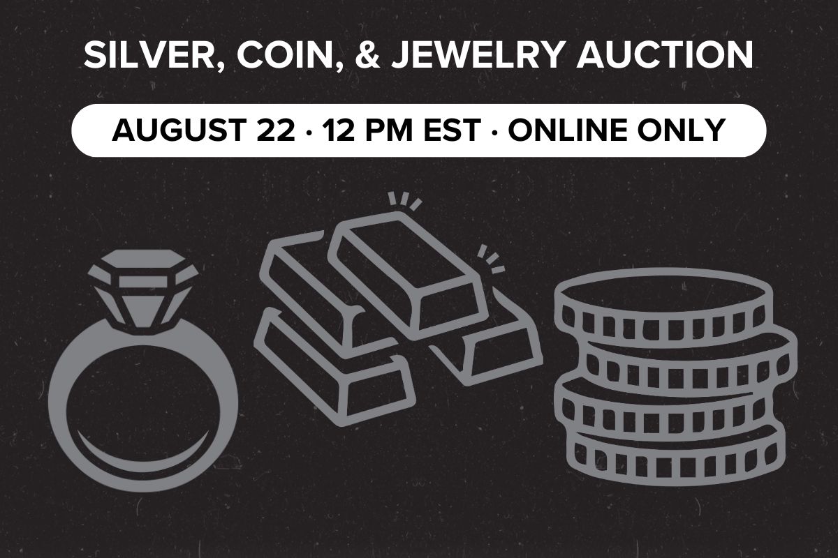 Silver, Coin, & Jewelry | August 22