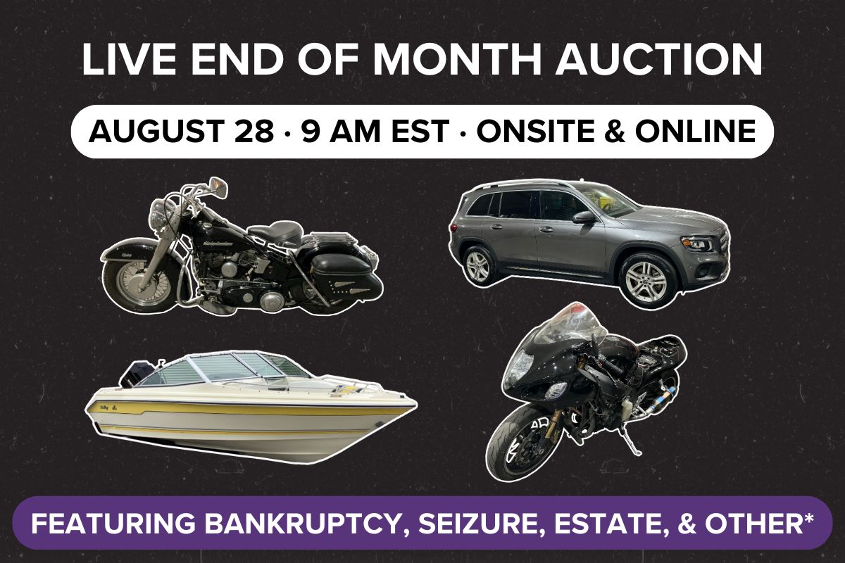 LIVE End of Month Auction | August 28