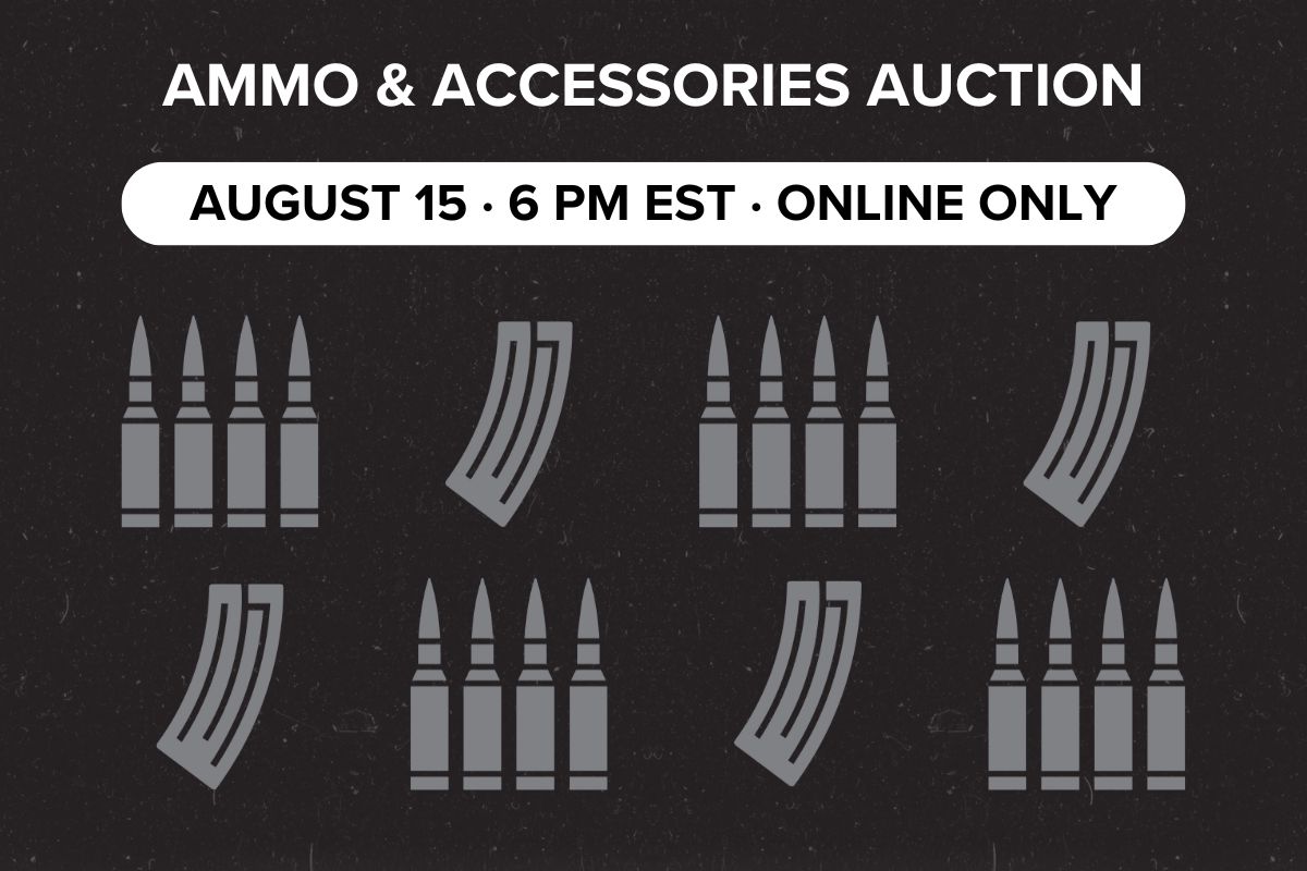 Ammo & Accessories Auction | August 15