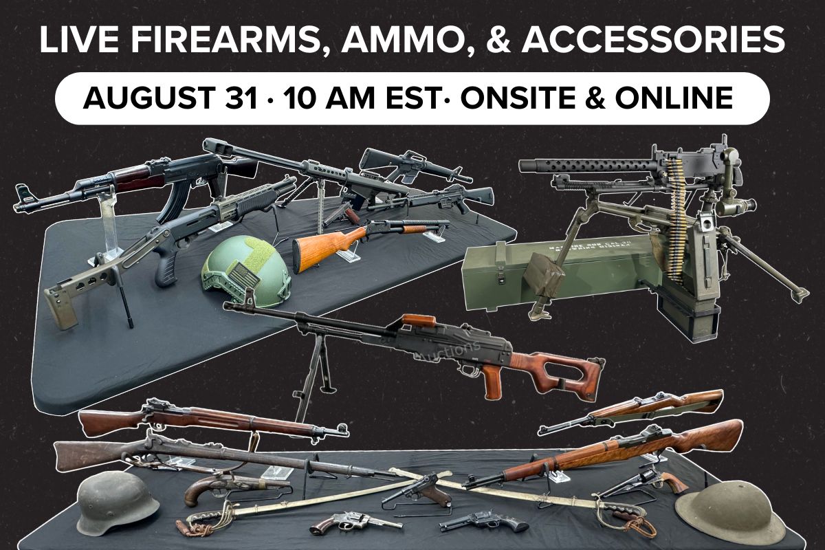 LIVE Firearms, Ammo, & Accessories | August 31