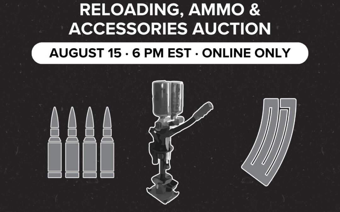 Reloading, Ammo & Accessories Auction | August 15