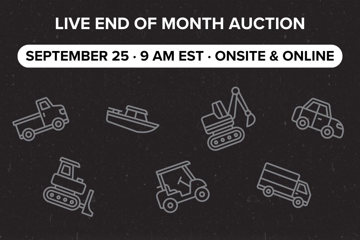 LIVE End of Month Auction | September 25