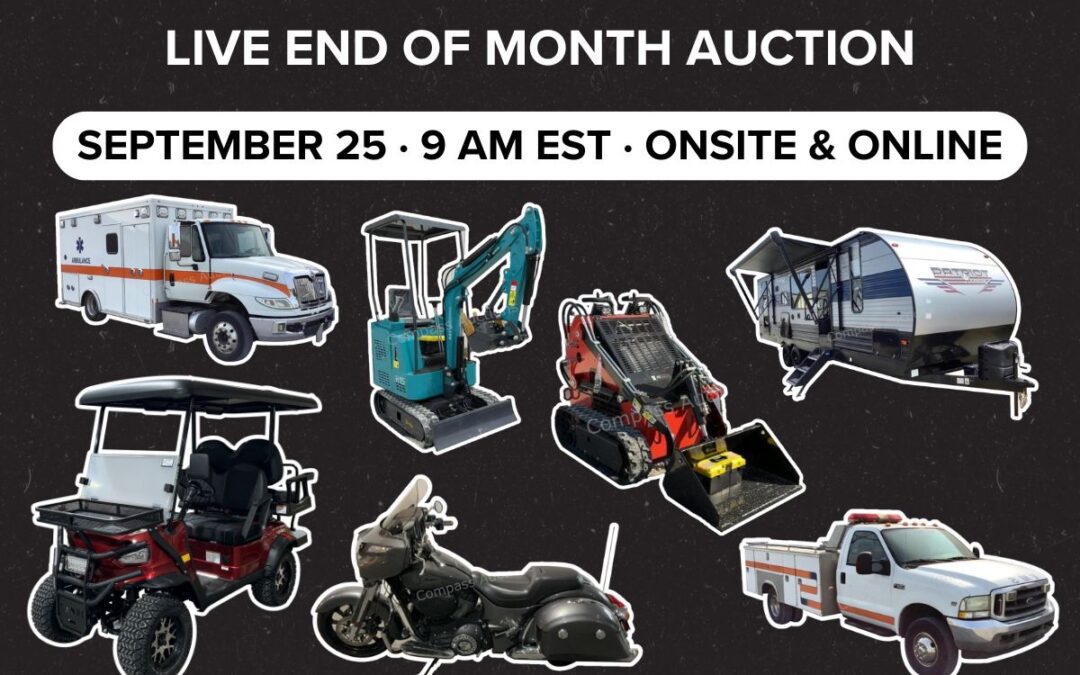 LIVE End of Month Auction | September 25