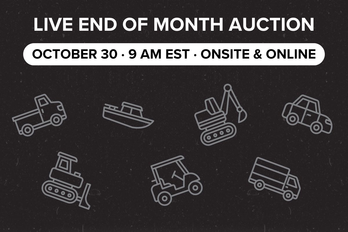 LIVE End of Month Auction | October 30