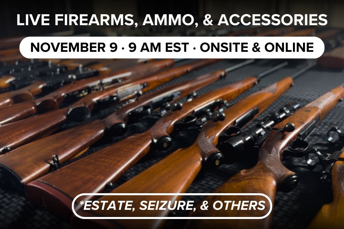 LIVE Firearms, Ammo, & Accessories | November 9