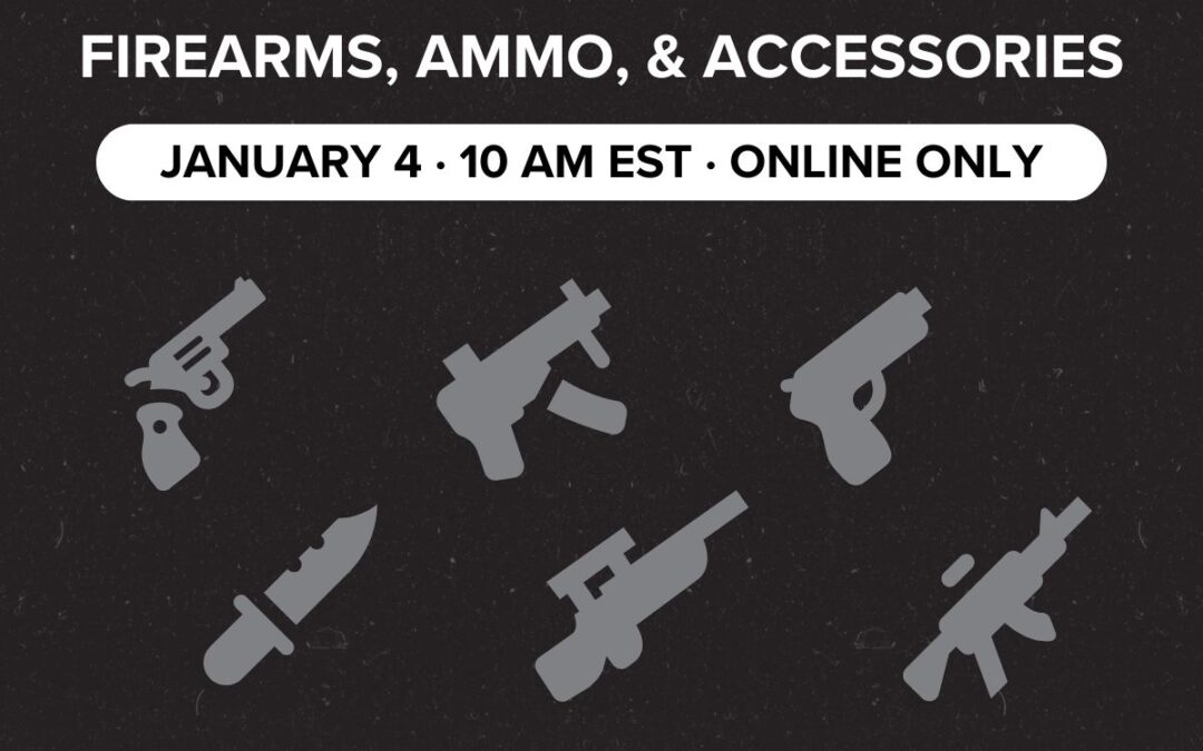 Firearms, Ammo, & Accessories | January 4