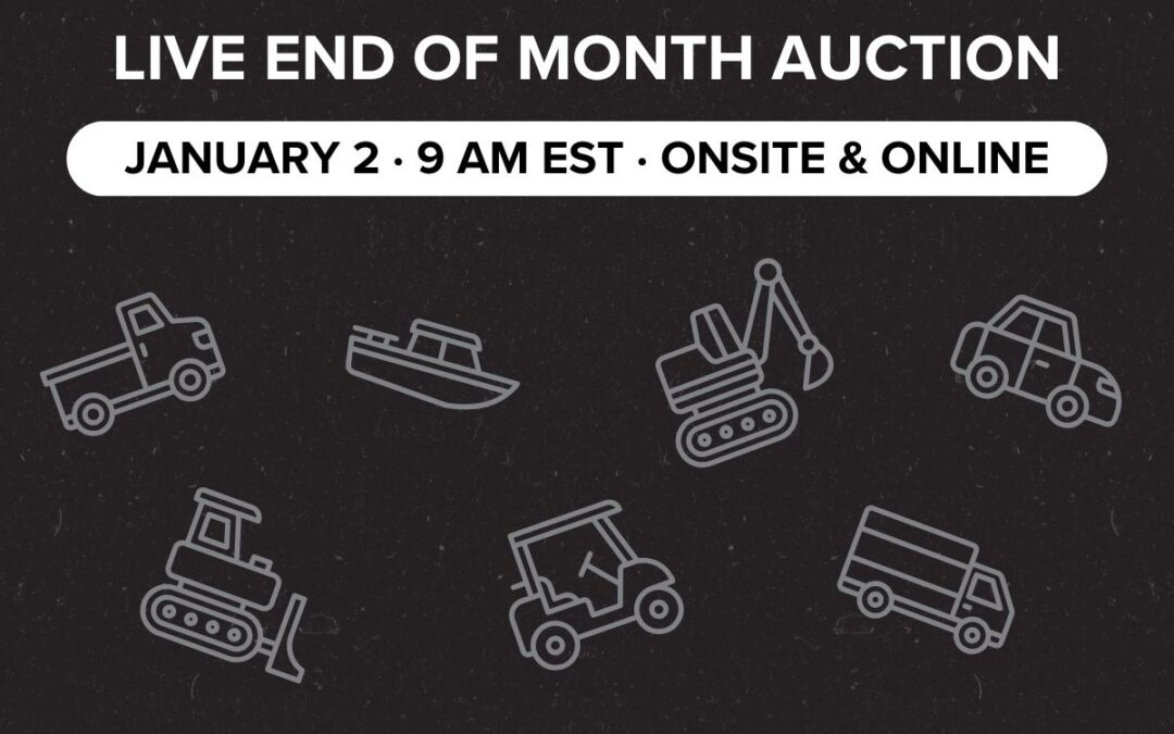 LIVE End of Month Auction | January 2