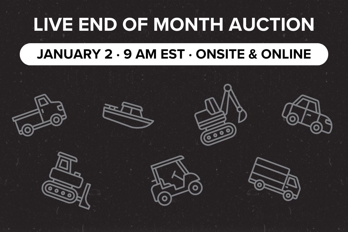 LIVE End of Month Auction | January 2