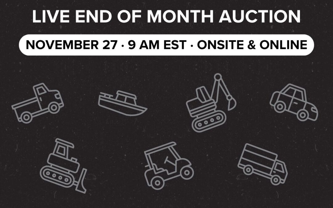 LIVE End of Month Auction | November 27