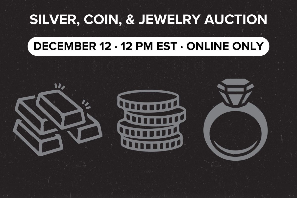 Silver, Coin, & Jewelry Auction | December 12