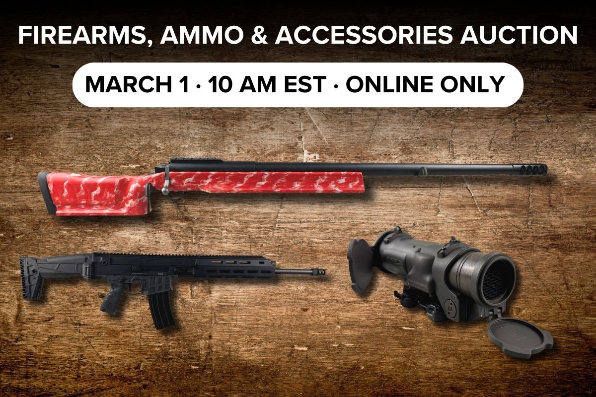 Firearms, Ammo & Accessories | March 1