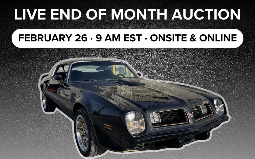 LIVE End of Month Auction | February 26