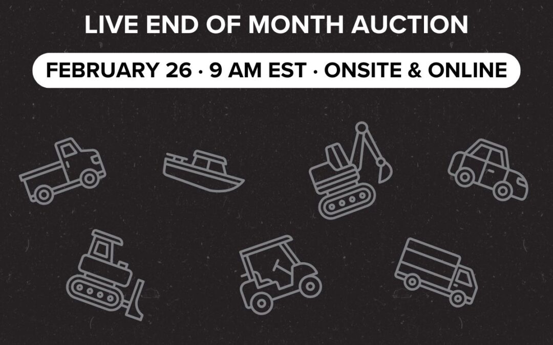 LIVE End of Month Auction | February 26