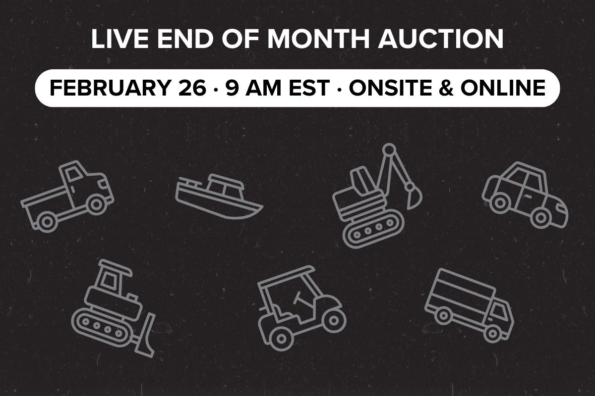 LIVE End of Month Auction | February 26