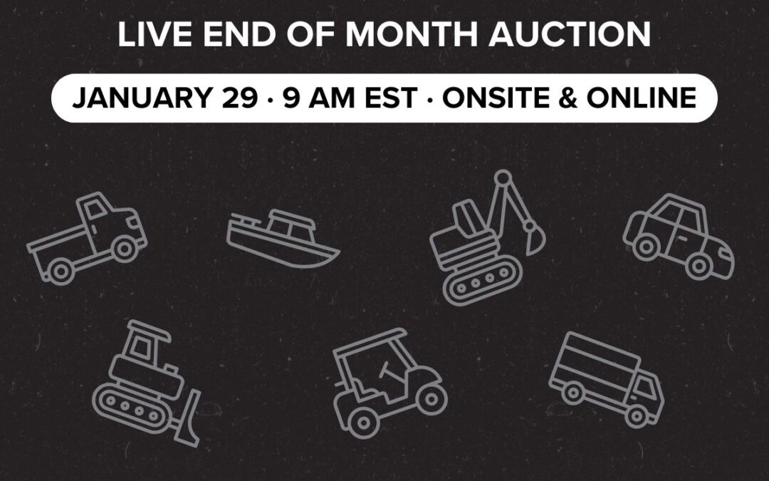 LIVE End of Month Auction | January 29