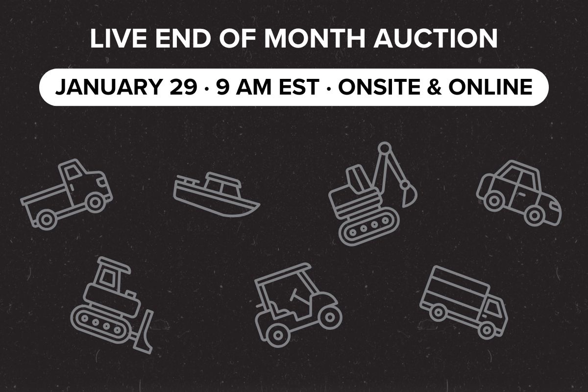 LIVE End of Month Auction | January 29