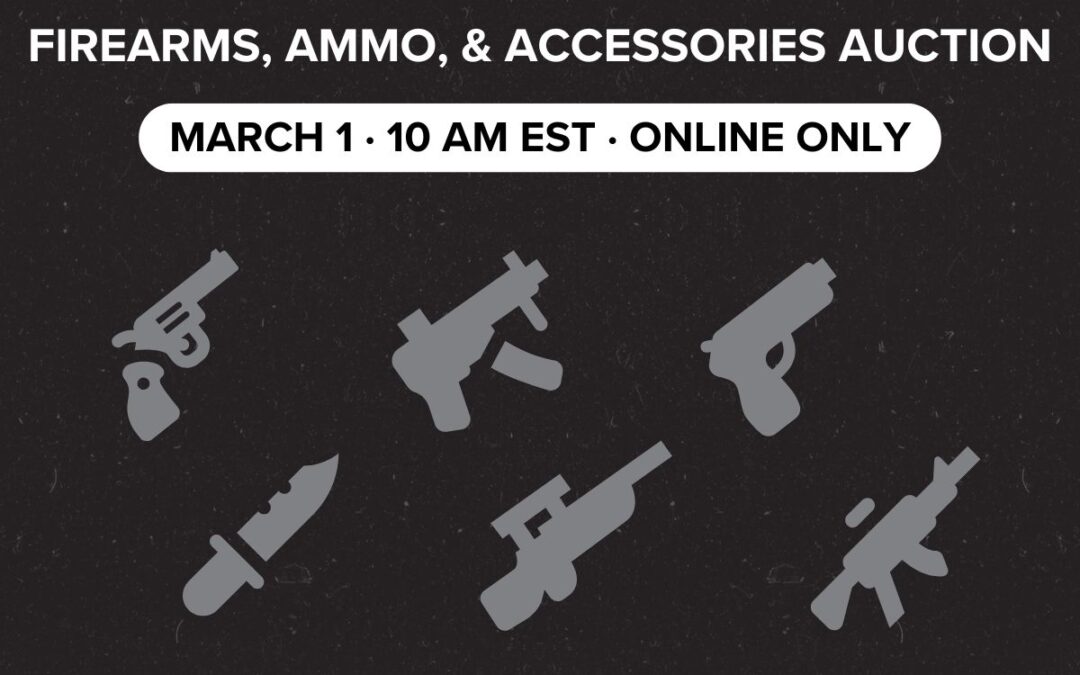 Firearms, Ammo, & Accessories Auction | March 1