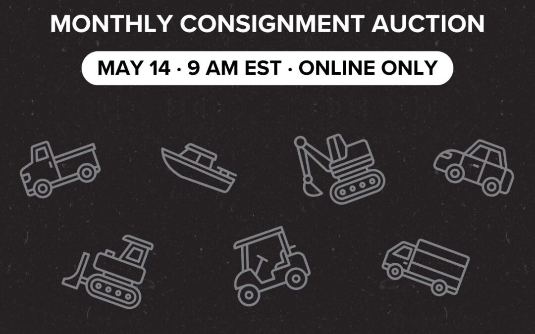 Monthly Consignment Auction | May 14