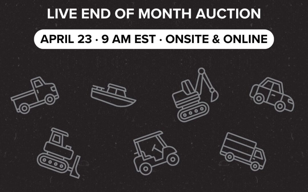 LIVE End of Month Auction | April 23