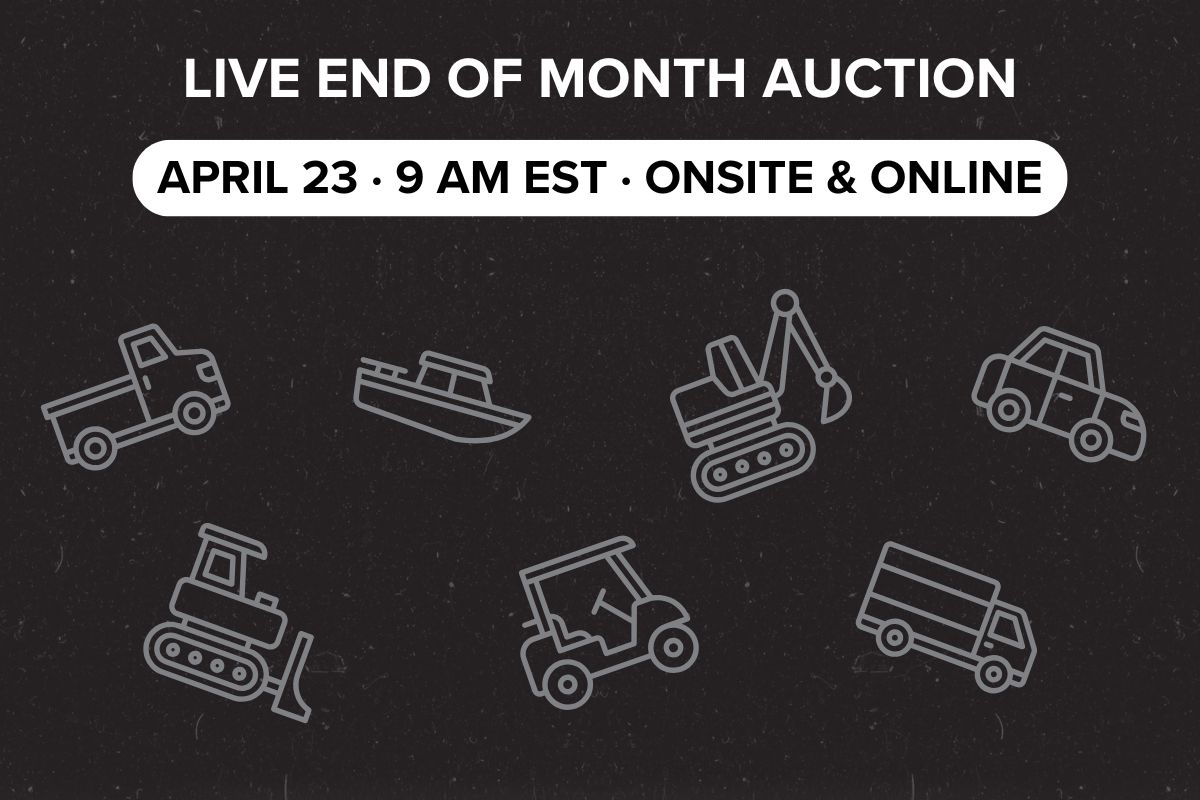 LIVE End of Month Auction | April 23